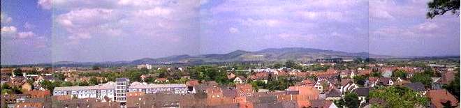 Skyline des Kaiserstuhls